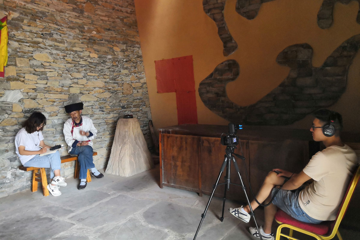 Recording the song of the Black Tiger General.